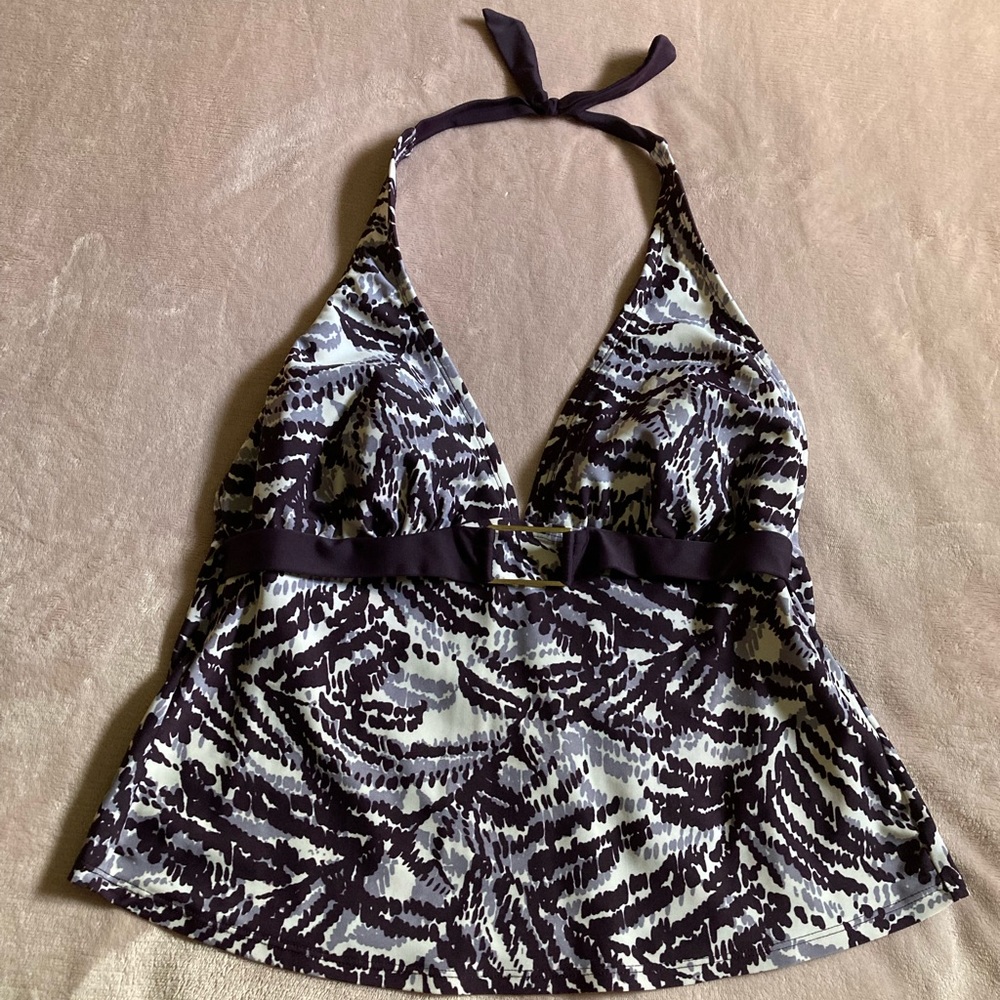 EUC~Merona Tankini Top~Size Large